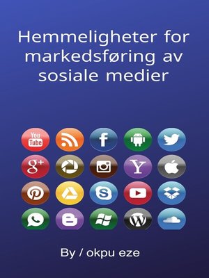cover image of Hemmeligheter for markedsføring av sosiale medier